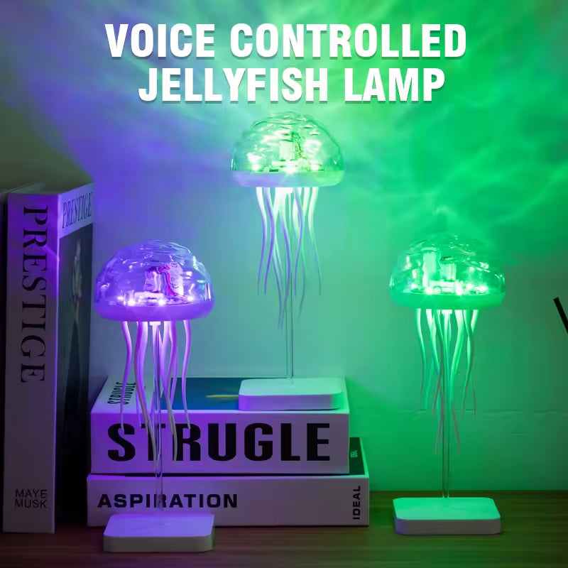 Lámpara de mano LED Nihgt con dibujos animados de medusas