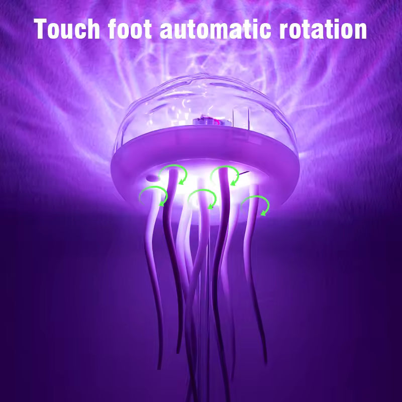 Lámpara de mano LED Nihgt con dibujos animados de medusas