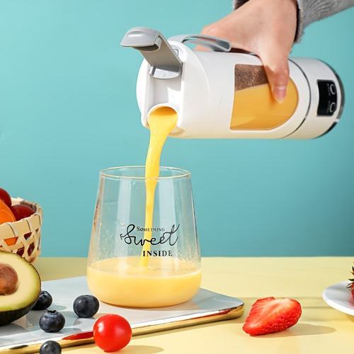 Licuadora portátil de 450 ml con pantalla digital LED
