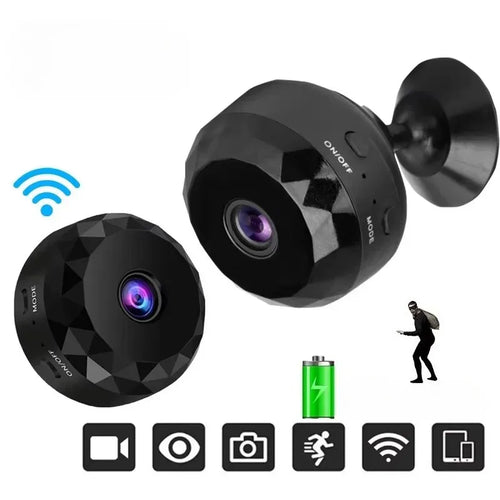 Cámara de Seguridad Compacta WiFi