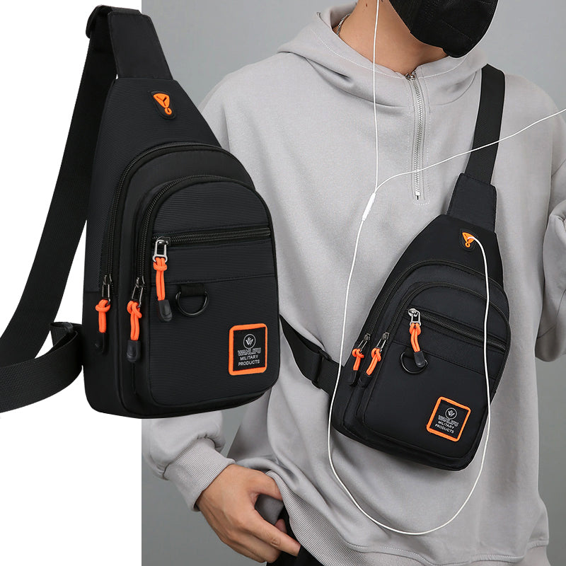 Bolso bandolera para hombre para actividades al aire libre